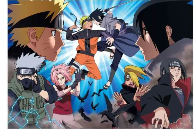 Clementoni NARUTO SHIPPUDEN - Confrontation - Cube Puzzle 500P (35517) 2