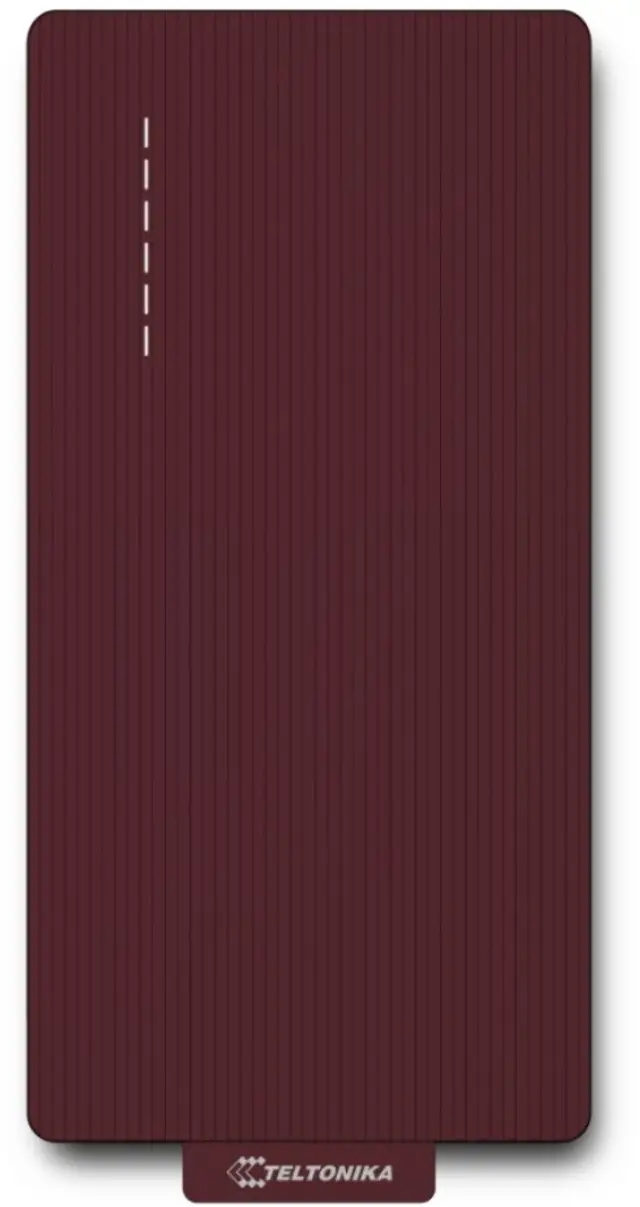 Teltonika TeltoCharge EVC2 front plastic panel, red