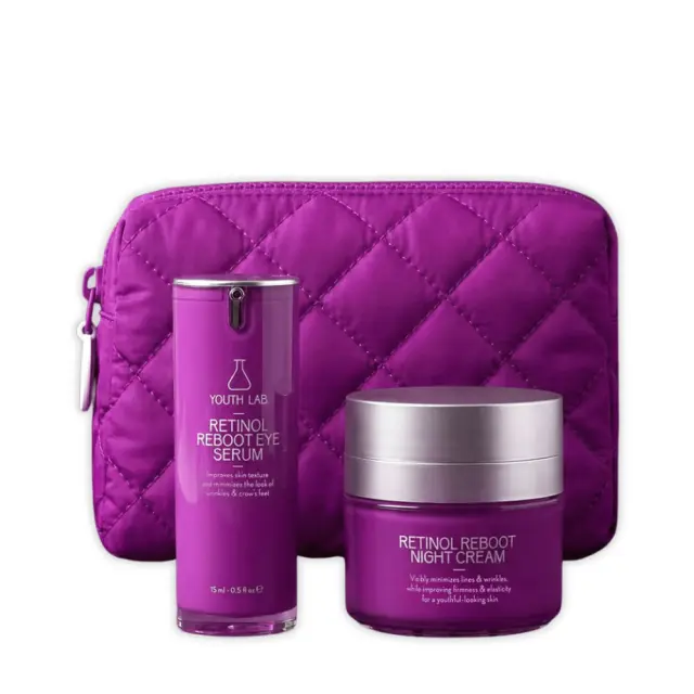 YOUTH LAB Retinol Reboot Σετ Περιποίησης για Αντιγήρανση, Ενυδάτωση & Κατά της Ακμής Winter 3τμχ