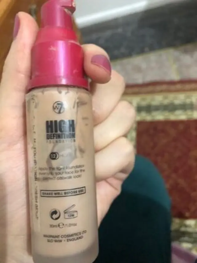 HD Foundation 30ml Fresh Beige W7 2