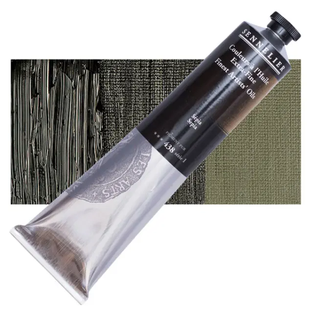 Sennelier Λάδι Finest Artists Oil 438 Sepia - 200ml