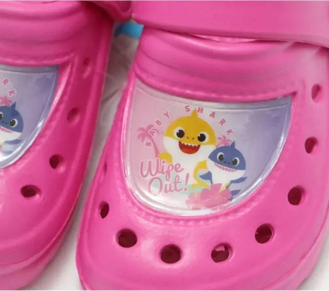 Παιδικά Παντοφλάκια Clogs Baby Shark Pink 0150010 - 24-25 2