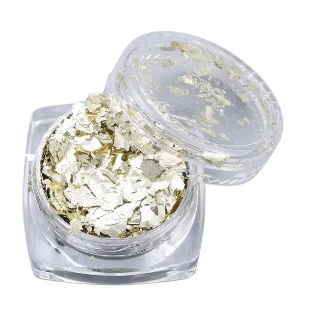 Φύλλο Χρυσού Imitation 2.9x1.6cm Light Golden Yellow - 2τεμ