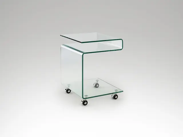 Glass 552522 τραπεζάκι διάφανο 38x42x54 2