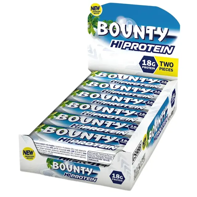 Bounty Hi Protein Bar Coconut 52g Bounty 2