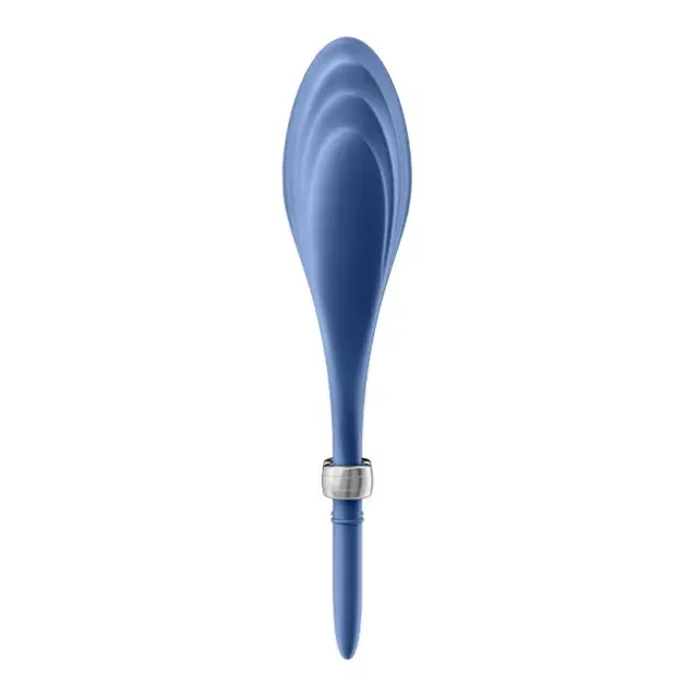 Satisfyer Duelist Blue – Δονούμενο Cock Ring για Ζευγάρια (Αδιάβροχο, USB) 3