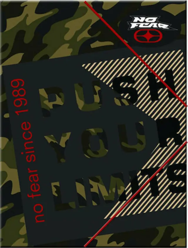 Φάκελος με Λάστιχο Α4 No Fear