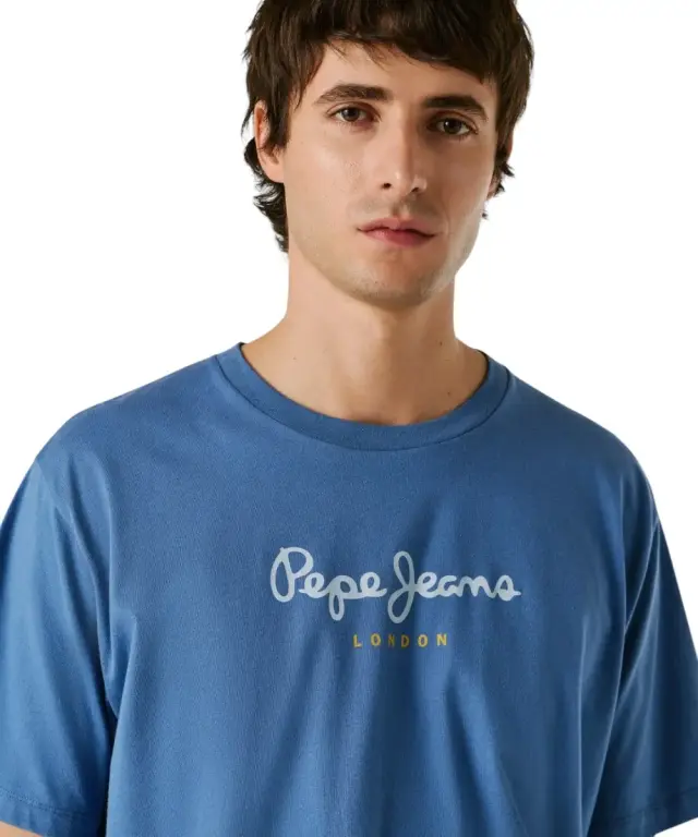 Pepe Jeans - Ανδρικό T-shirt Eggo N PM5010178-576 Μπλε 3