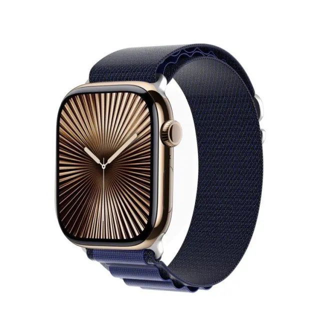 Dux Ducis® GS Series Nylon Λουράκι για Apple Watch 38/40/41/42 (Series 10/11/12)mm- Navy Blue