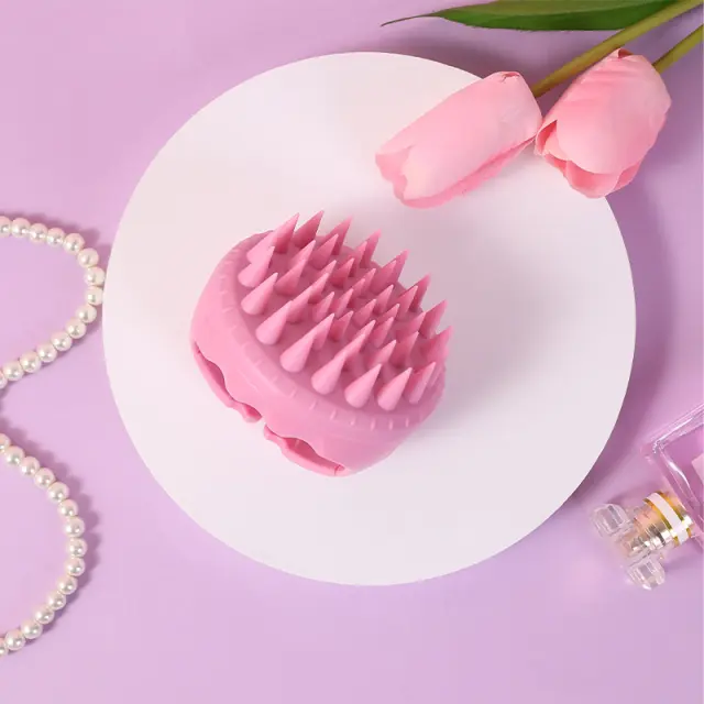 Sister Young Aura Shampoo Brush Pink 2