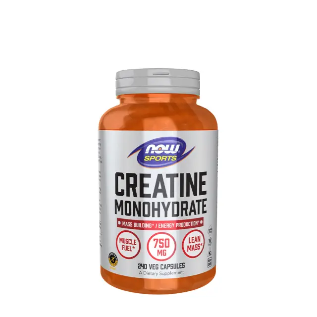 Now Foods Creatine Monohydrate 750 mg 240 Veg Capsules