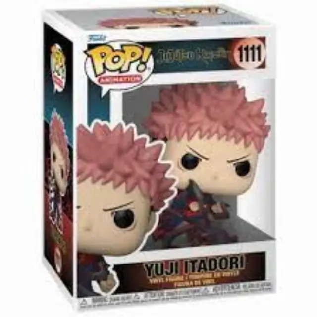Funko Pop! Animation: Jujutsu Kaisen S1 - Yuji Itadori (Black Flash) #1111 Vinyl Figure 2