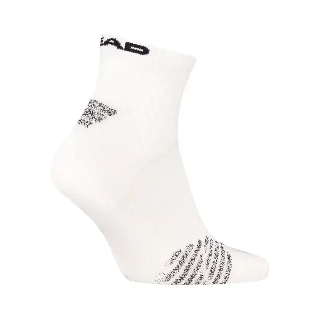 HEAD Unisex Κάλτσες Padel Quarter, Χρώμα Λευκό 2