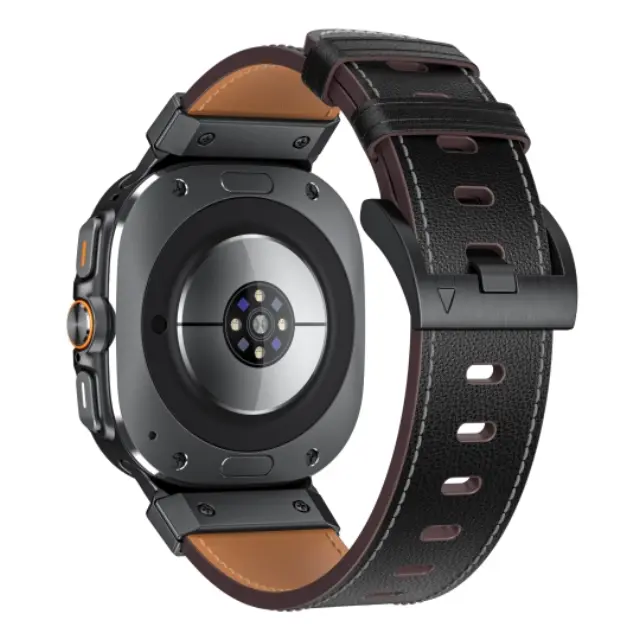 Tech-protect Delta Pro Samsung Galaxy Watch Ultra 1 / 2 2024-2026 (47 Mm) Leather Black 2
