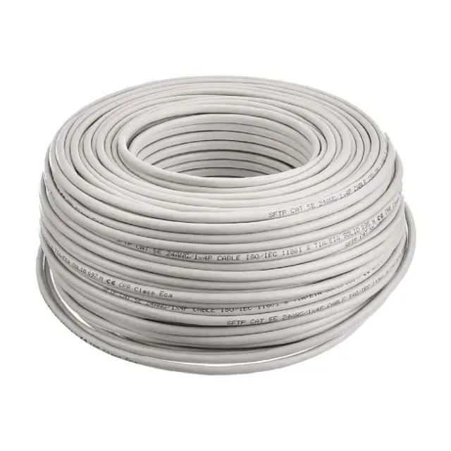 LogiLink Κουλούρα SF/UTP CAT.5 100m Grey (CPV007) 2
