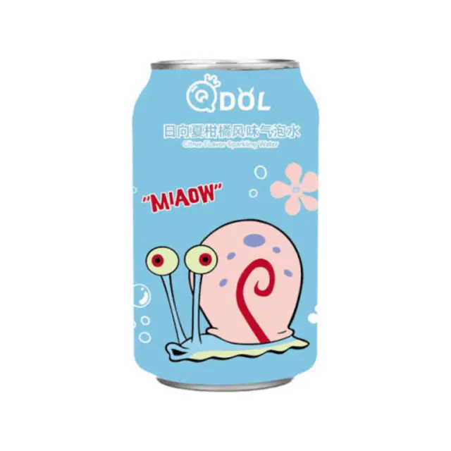 QDOL Spongebob Citrus Flavor Soda Gary 330ml ΧΓ