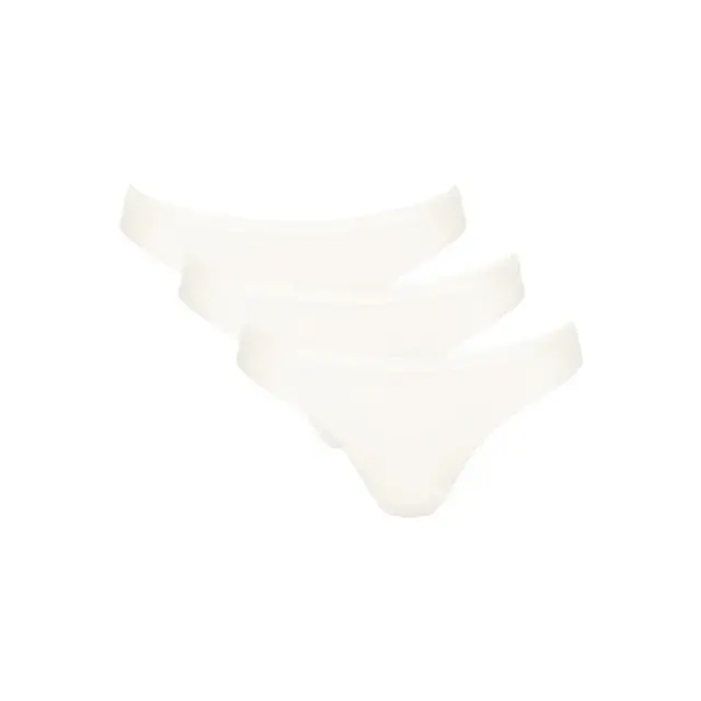 Sloggi Γυναικείο Slip Go Daily Mini - Τριπλό Πακέτο, Χρώμα Silk White