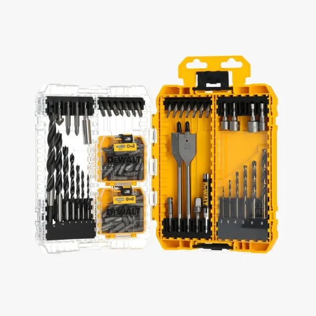Dewalt DT70784 Σετ 100 Τρυπάνια με Εξάγωνο Στέλεχος για Ξύλο 2