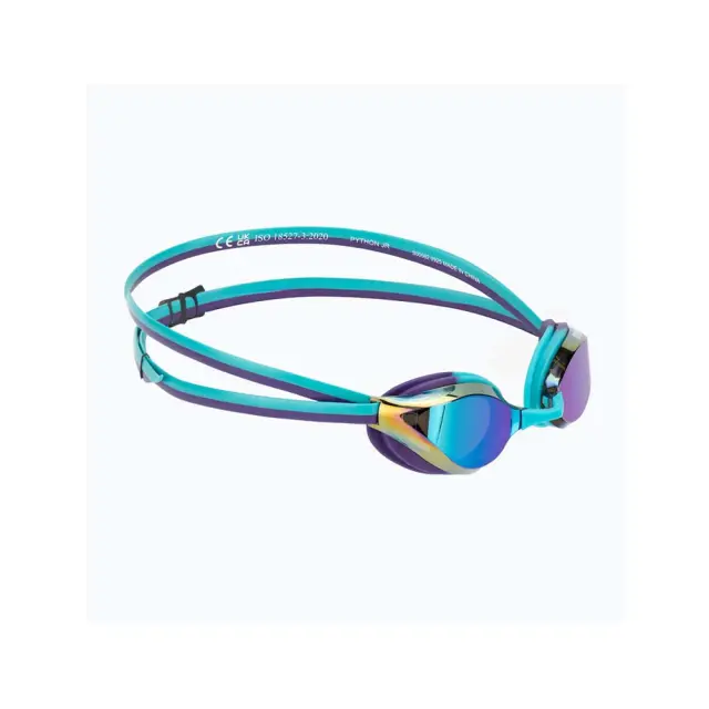 Arena Junior Python Mirror Swim Goggles Πετρόλ 011007-110 (Arena) - One Size 2