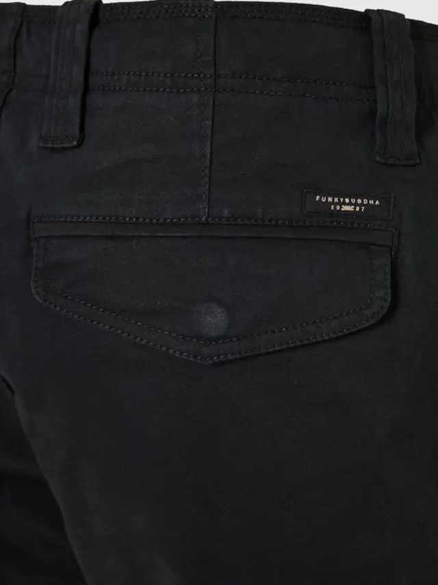 Funky Buddha Cargo Black FBM010-030-02 - 36 3