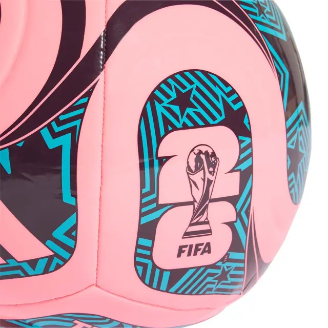 adidas Performance Adult World Cup 26 Trionda Club Size 5 Foot Ball Ροζ JD8029 (adidas Performance) - 5 3