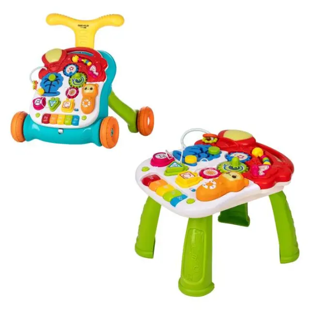FreeON Free2Play Walk + Play Περπατούρα Δραστηριοτήτων 2 σε 1 Multicolour 9+ Μηνών