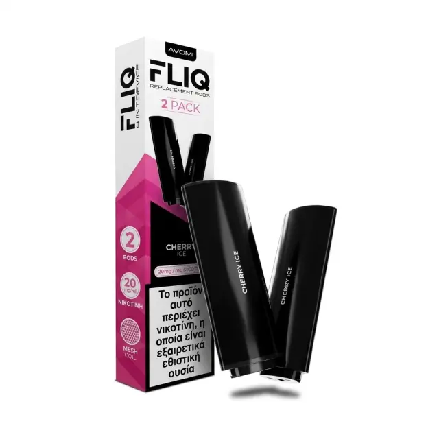 AVOMI FLIQ Cherry Ice Prefilled Pod 2ml 20mg (2τμχ)