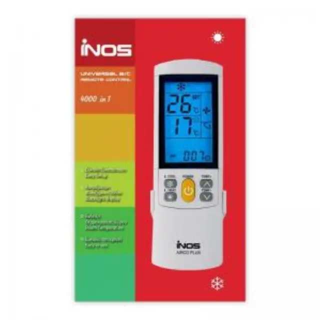 Τηλεχειριστήριο inos για Κλιματιστικά AIRCO PLUS 4000 σε 1 N47658 2