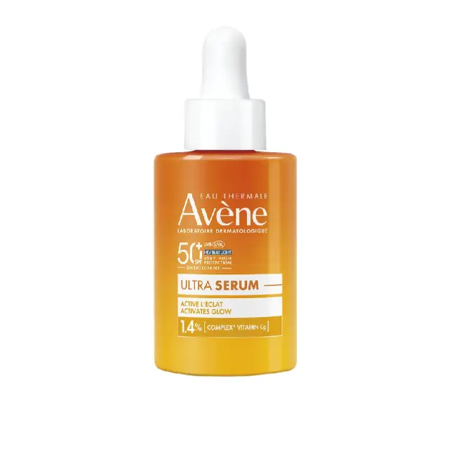 Eau Thermale Avène Ultra Serum Serum Προσώπου SPF50 με Νιασιναμίδη για Αποτοξίνωση + Λάμψη 30ml