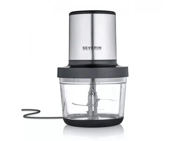 Πολυκόφτης Severin KM3867 με ισχύ 400W και χωρητικότητα 1L - Inox/Black 3867
