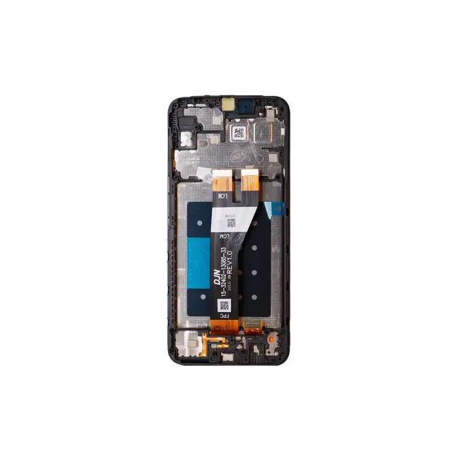 LCD display + Touch Unit + Front Cover for Samsung A146P Galaxy A14 5G Black 2