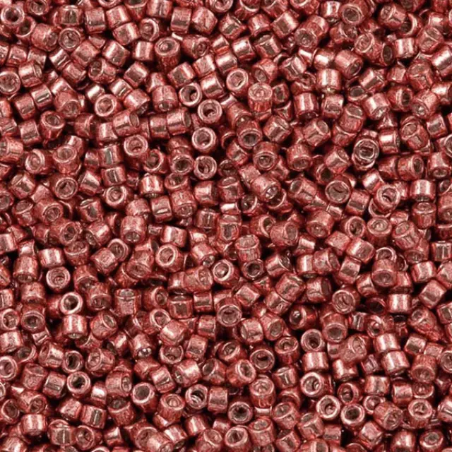Χάντρα Miyuki Delica 11/0 - DB423 - Galvanized Cranberry ~7gr