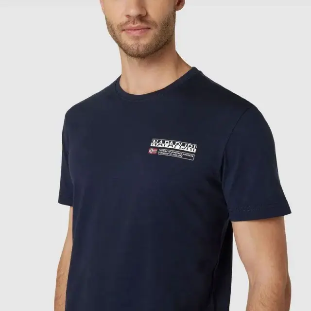 T-Shirt Napapijri S-KASBA NP0A4HQQ-176 Σκούρο Μπλε - M 2