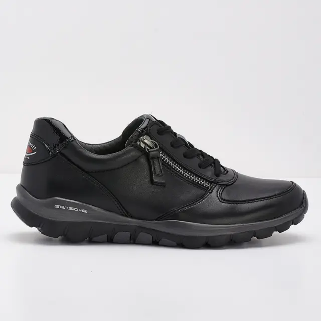 Gabor Sneakers Γυναικείο δέρμα Μαύρο GAB/76968 003-BLACK