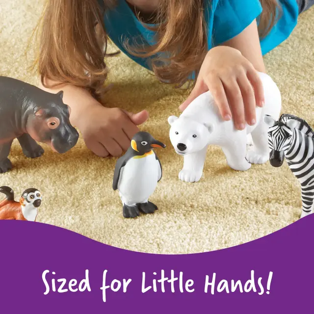 Learning Resources Jumbo Zoo Animals (18+ μηνών) LER0788 2