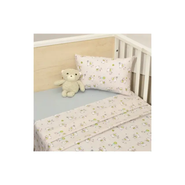 Σετ Σεντόνια Λίκνου 2 Τεμαχίων Baby Oliver Σχέδιο 213 80x100