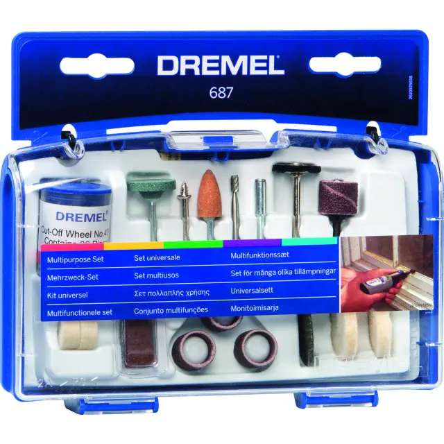 Σετ πολλαπλής χρήσης DREMEL 687 52Τμχ