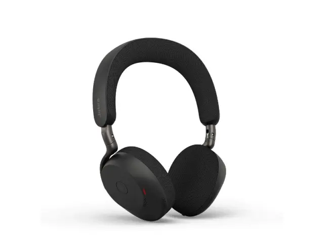 Jabra Headset Evolve3 75 MS Link390c Stereo Black with Wireless Charger (37599-999-889) 2