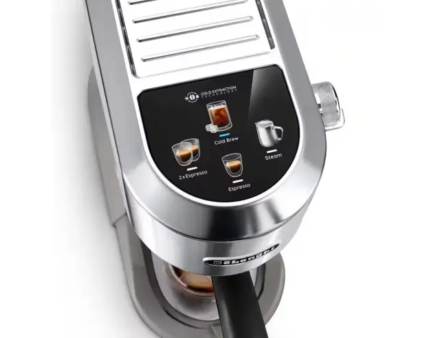 Καφετιέρα Espresso Delonghi Dedica Duo EC890.M με ισχύ 1450W και πίεση 15bar - Ασημί EC890.M 3