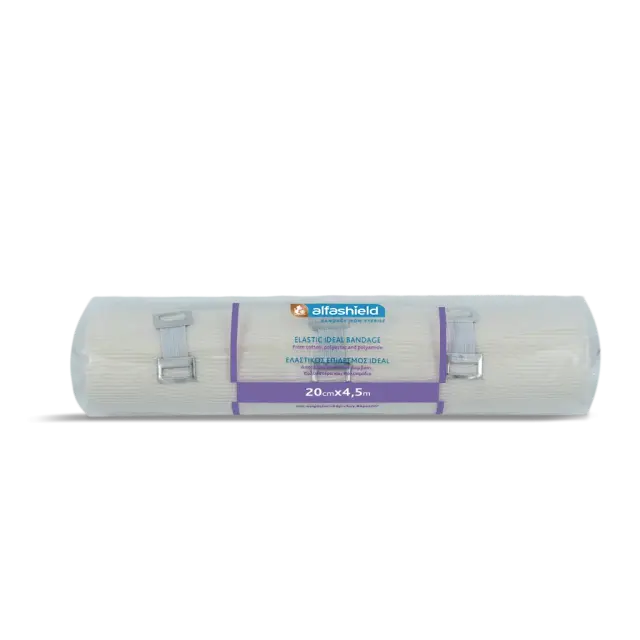 ALFASHIELD Ideal Ελαστικός Επίδεσμος 20cmx4.5m 1 Τεμάχιο