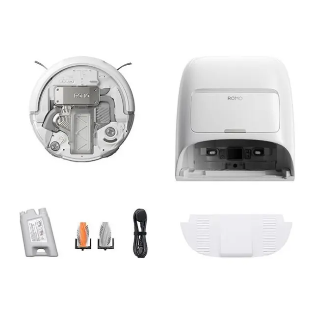 DJI Robot Vacuum Cleanre Romo A White (CP.CR.00000054.01) 3
