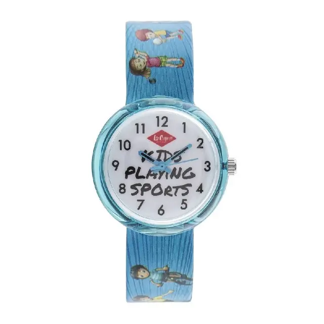 Lee Cooper Kids Watch Light Blue Silicone Strap LC.K.4.639