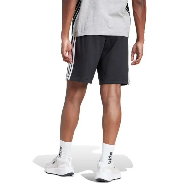 adidas Sportswear Men's 3Stripes French Terry Shorts Μαύρο JE6414 (adidas Sportswear) - XLarge 2