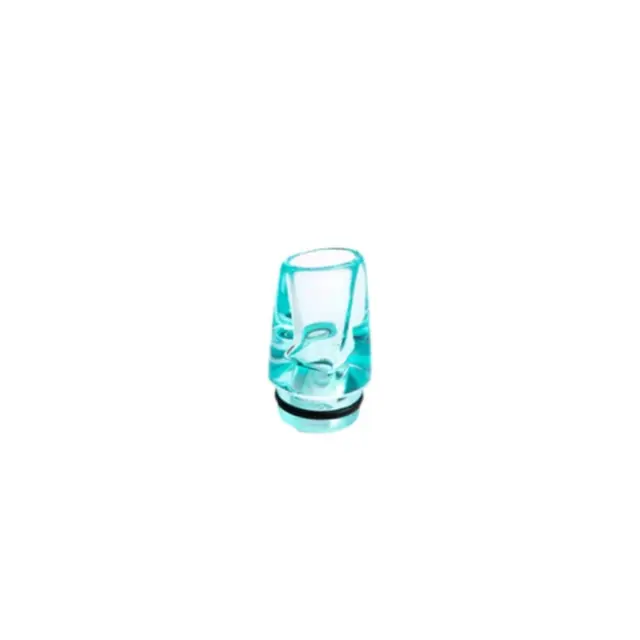 Whistle Style Long Drip tip 510 - Dotmod - Tiffany Blue
