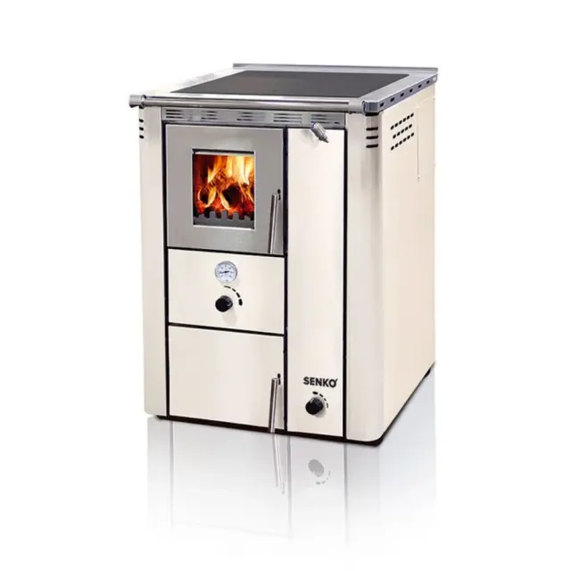 Senko C-30 σόμπα καλοριφέρ Μπέζ 35kw