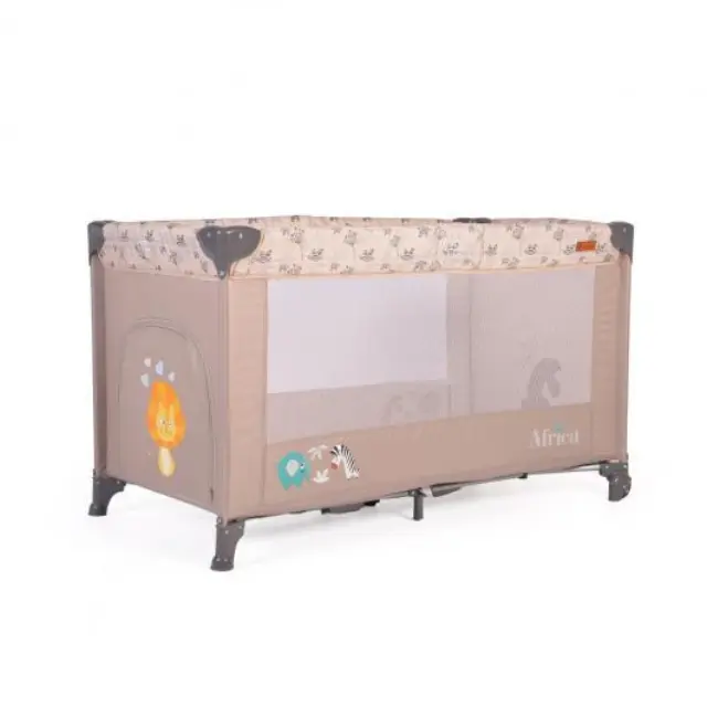 CANGAROO - Folding cot Africa beige - 3800146248222 3