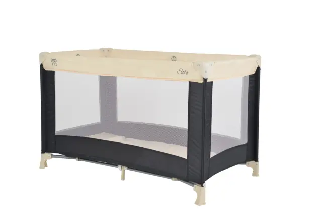 MONI - Folding cot Solo beige - 3800146249304