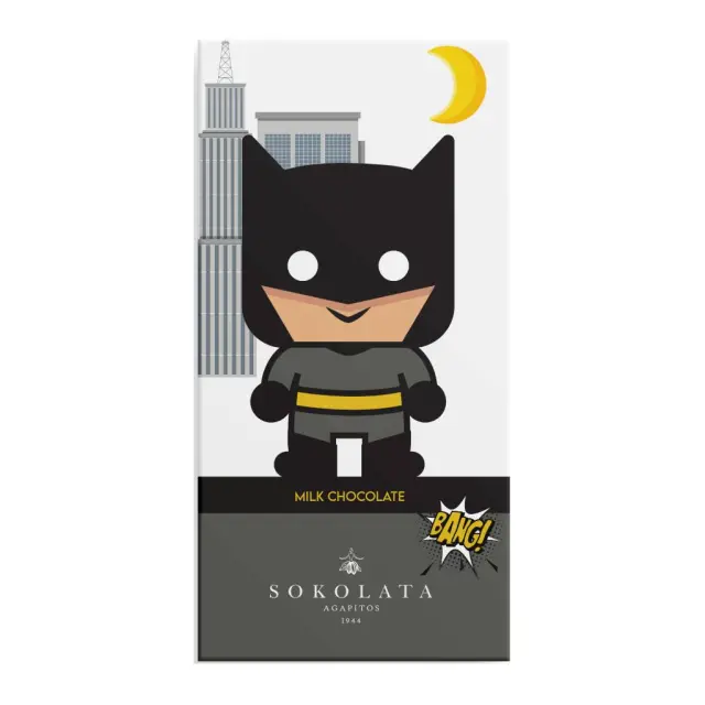 Agapitos BAT SuperHero Milk Chocolate 100gr