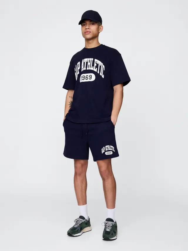 Vintage Soft Athletic Logo Easy Σορτς navy uniform