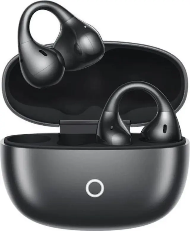 Realme Buds Clip Bluetooth Handsfree Ακουστικά με Αντοχή στον Ιδρώτα και Θήκη Φόρτισης Titanium Black